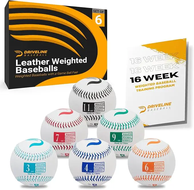 Driveline Leather Weighted Baseballs