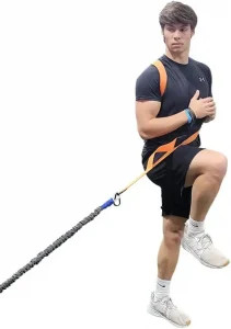 SHOP PLAY 9 Core & Hip Belt Resistance Band for Baseball & Softball