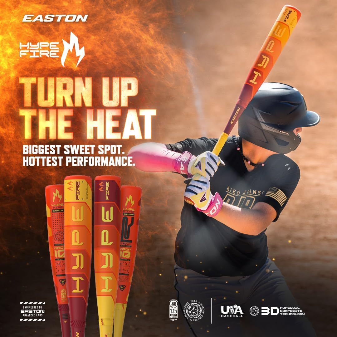 Easton 2025 Hype FIRE USA Bat