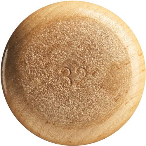 Louisville Slugger Genuine Mix Unfinished Light Blue Wood Bat