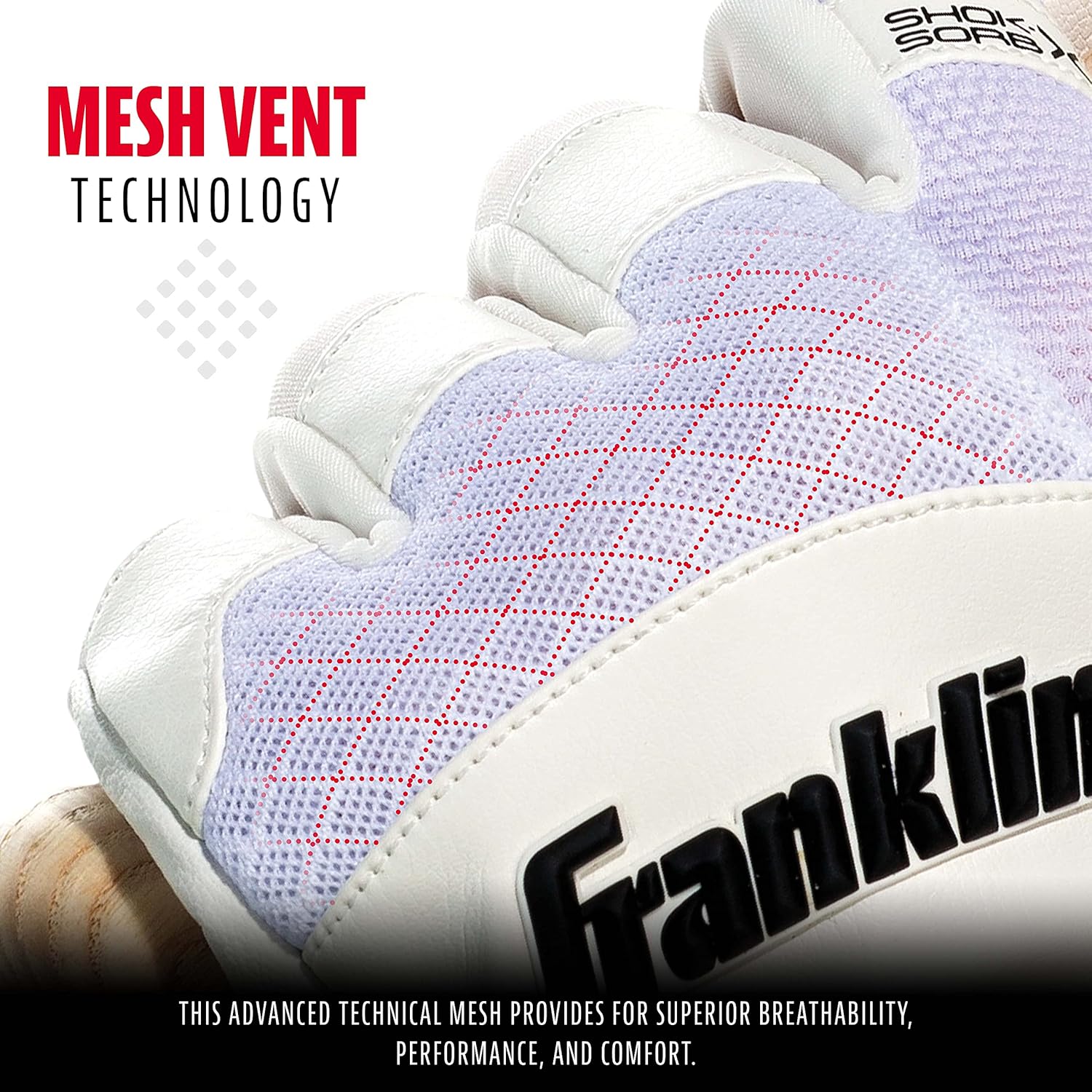 Franklin Sports MLB Shok-Sorb X Batting Gloves