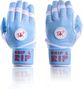 Drip & Rip Baller Series Premium Long Cuff Batting Gloves