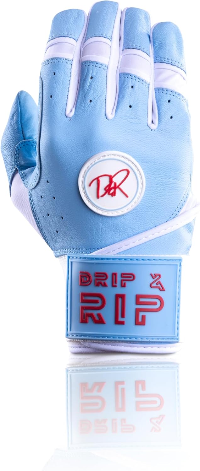 Drip & Rip Baller Series Premium Long Cuff Batting Gloves