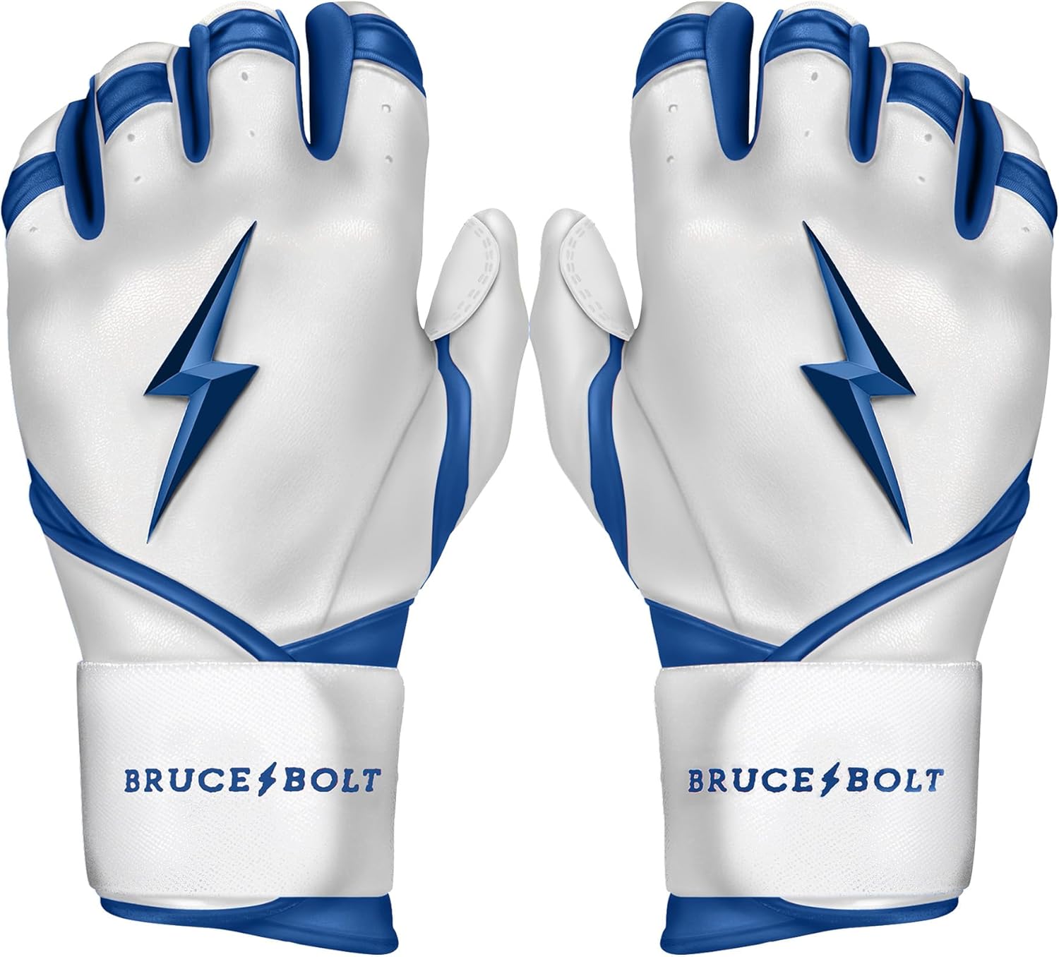 BRUCE BOLT Chrome Series Long Cuff Batting Gloves