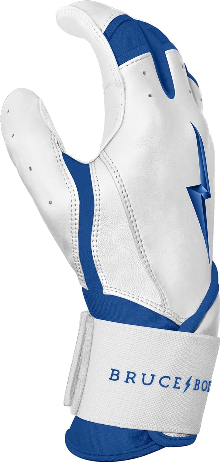 BRUCE BOLT Chrome Series Long Cuff Batting Gloves