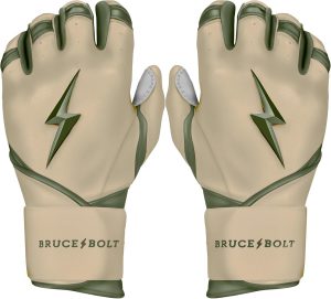 BRUCE BOLT Signature Series Long Cuff Batting Gloves