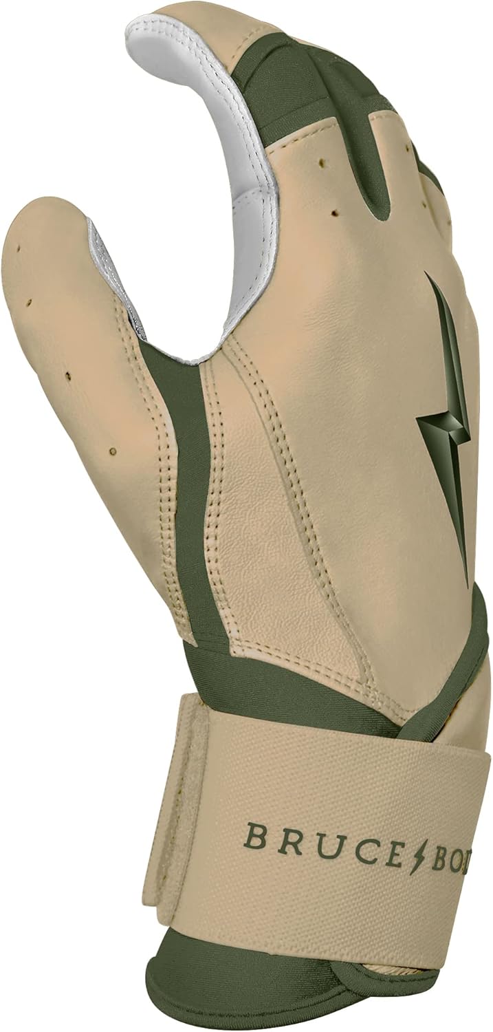 BRUCE BOLT Signature Series Long Cuff Batting Gloves
