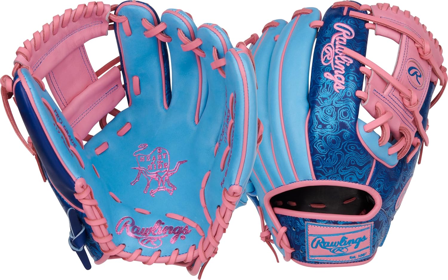 Rawlings Heart of the Hide Vibrant Series Baseball Glove