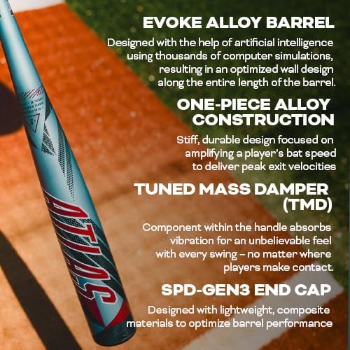 2026  Louisville Slugger Atlas™ Baseball Bat BBCOR