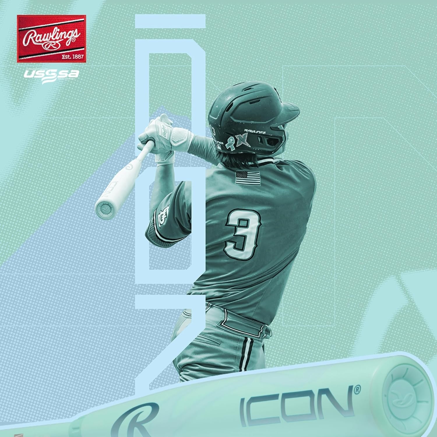 | 2026 Rawlings ICON Baseball Bat | USSSA |