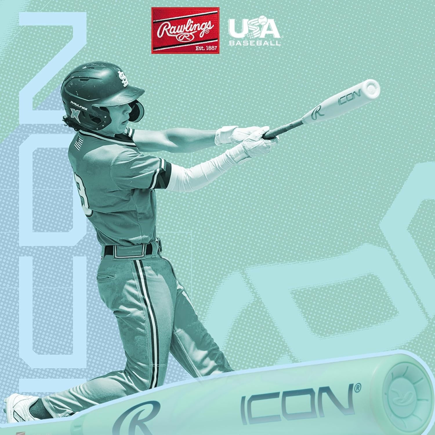 2026 Rawlings ICON Baseball Bat | USA