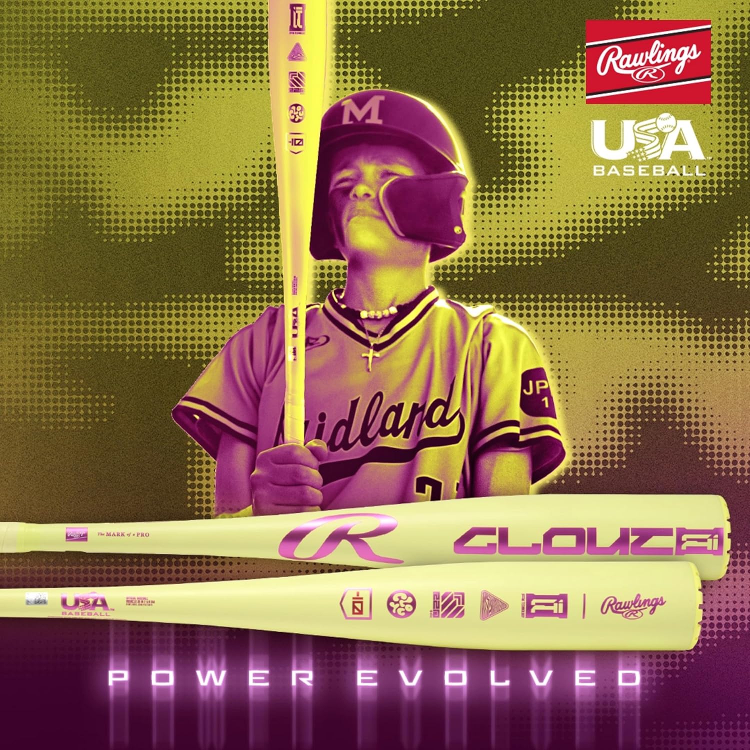 2026 Rawlings Clout Ai Baseball Bat | USA