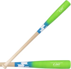 Z Cut Maple Wood Baseball Bat – Made in Japan – Balanced – Durable