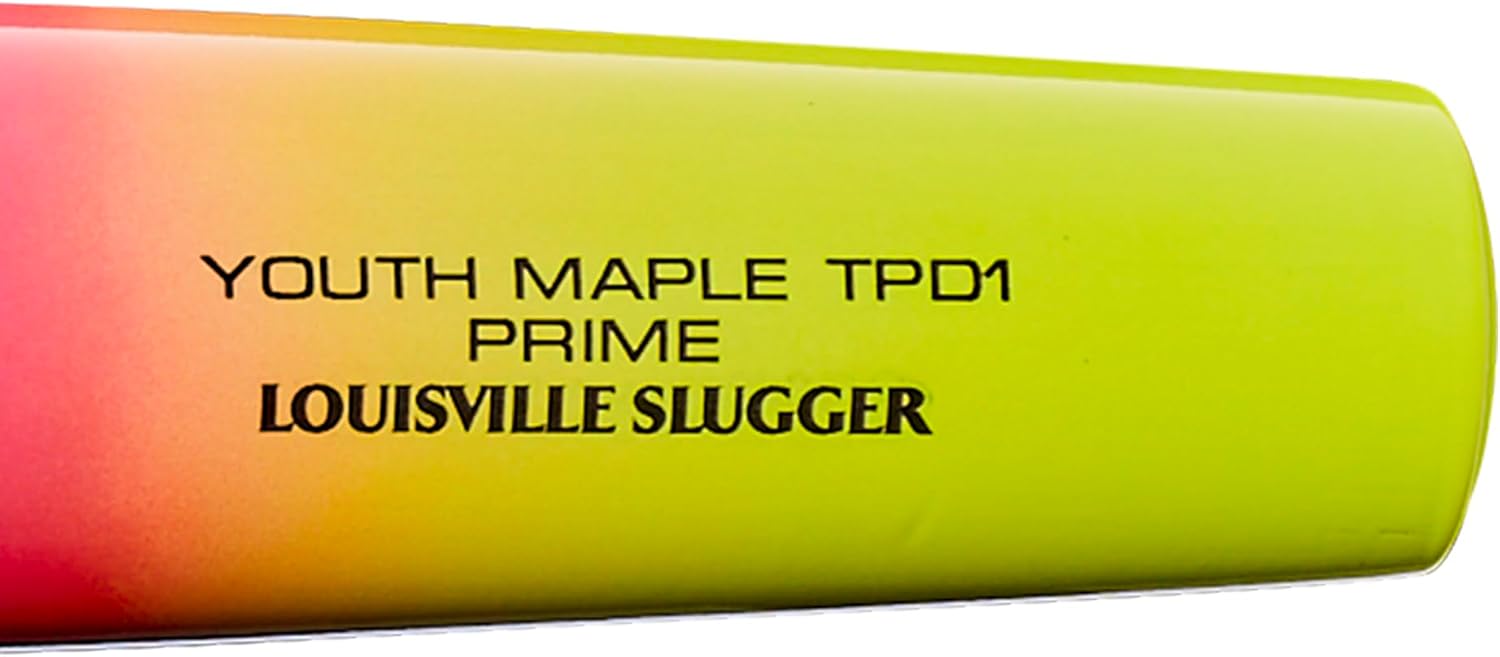 Louisville Slugger Youth Prime TPD1 Torpedo-Shaped Maple Wood Baseball Bat