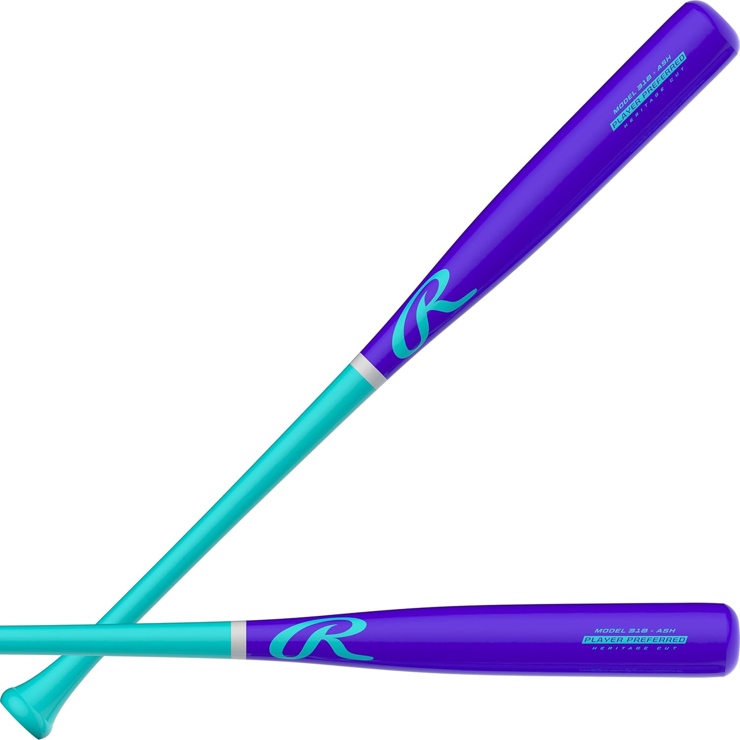 Rawlings | Player Preferred Adult Wood Bat | Ash | Multiple Sizes & Colors